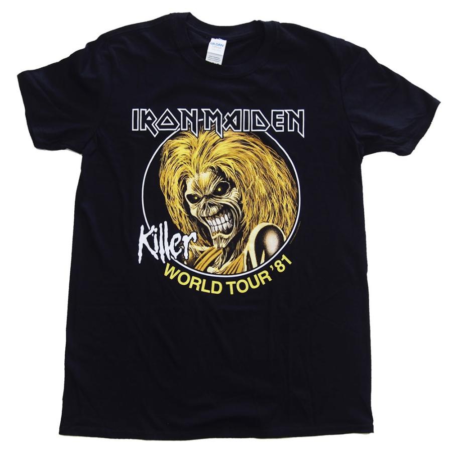 アイアン メイデン・IRON MAIDEN・KILLER WORLD TOUR 81・ロックTシャツ ・オフィシャル バンドTシャツ :  iron-killertour81 : DRAGTRAIN - 通販 - Yahoo!ショッピング