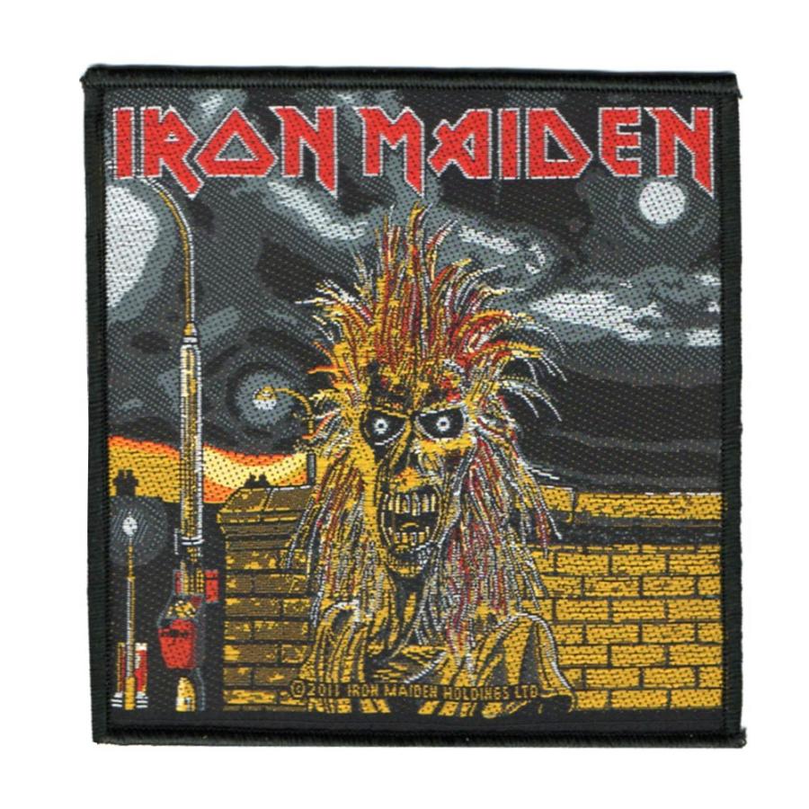 アイアンメイデン 刺繍パッチ Iron Maiden 1st Patchオフィシャル 刺繍ワッペン Iron Pt 1st Dragtrain 通販 Yahoo ショッピング