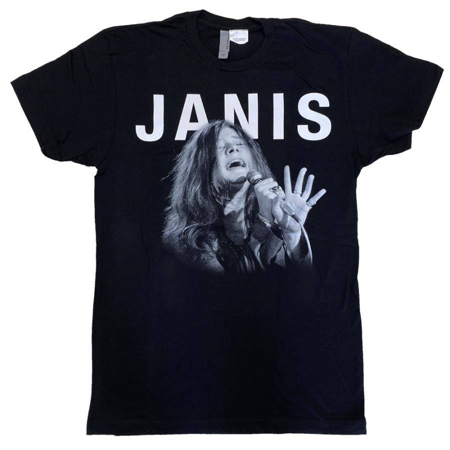 ジャニス ジョプリン・JANIS JOPLIN・SINGING・Tシャツ・ロックTシャツ 