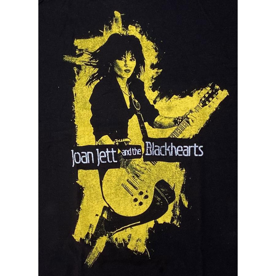 ジョーンジェット　ヒットリストツアー　ロックTシャツ JOAN JETT・ジョーンジェット・YELLOW ROCK・Tシャツ・ロックTシャツ