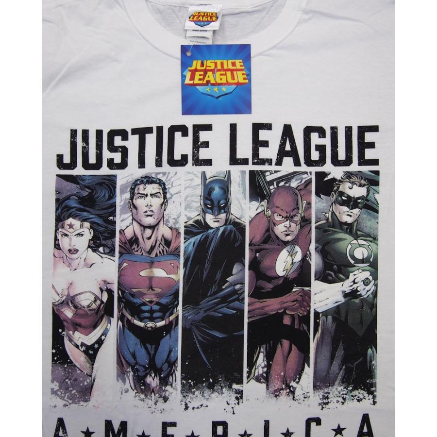 DC・JUSTICE LEAGUE・ジャスティスリーグ・AMERICA・Tシャツ
