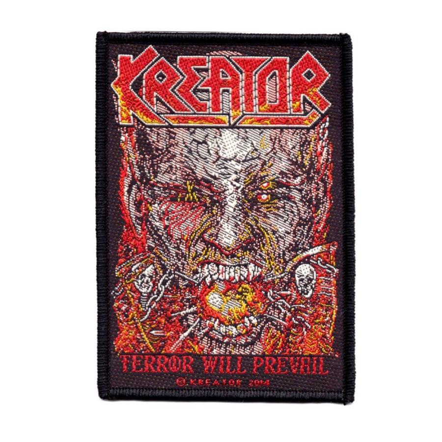 クリーター KREATOR TERROR WILL PREVAIL 刺繍パッチ ワッペン｜dragtrain