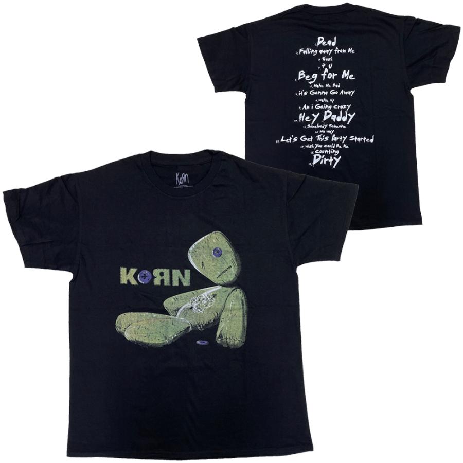 コーン・KORN・ISSUES TRACKLIST・UK版・Tシャツ・ロックTシャツ