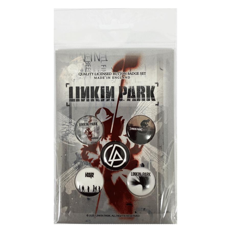 良盤　リンキンパーク　2枚セット　レコード リンキンパーク・LINKIN PARK・HYBRID THEORY・BUTTON BADGE SET