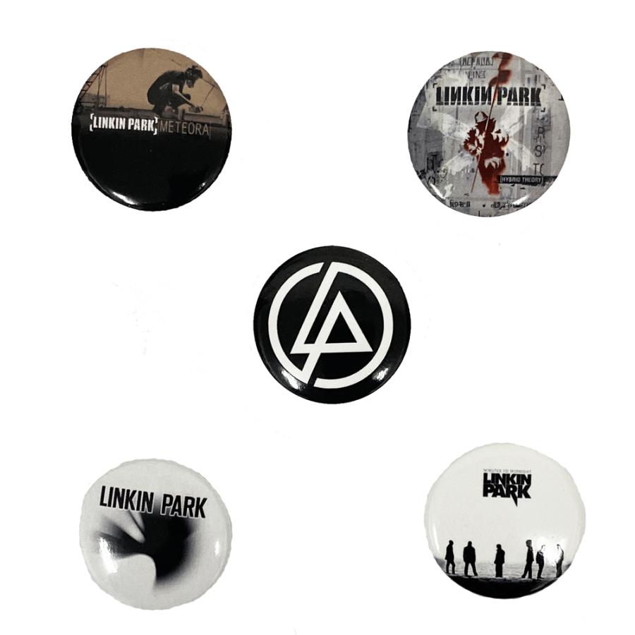 リンキンパーク・LINKIN PARK・HYBRID THEORY・BUTTON BADGE SET