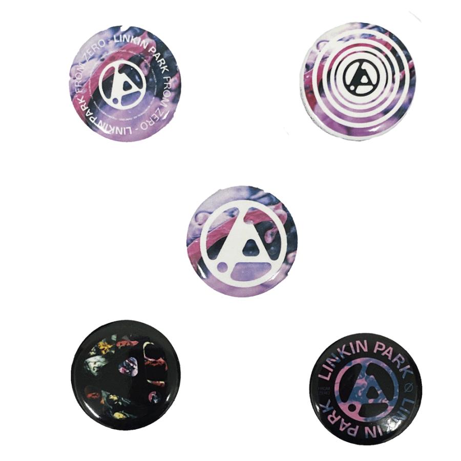リンキンパーク・LINKIN PARK・FROM ZERO・BUTTON BADGE SET・バッジ