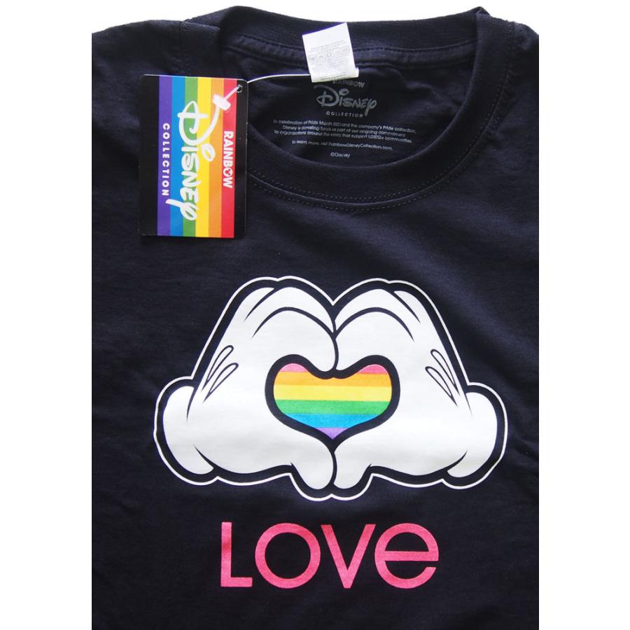 Disney ディズニー Love Rainbow Disney Collection Tシャツ オフィシャルtシャツ Love Disney Dragtrain 通販 Yahoo ショッピング