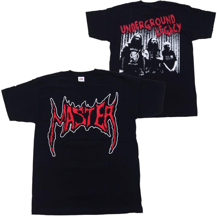 マスター・MASTER・UNDERGROUND LEGACY・Tシャツ・バンドTシャツ | 