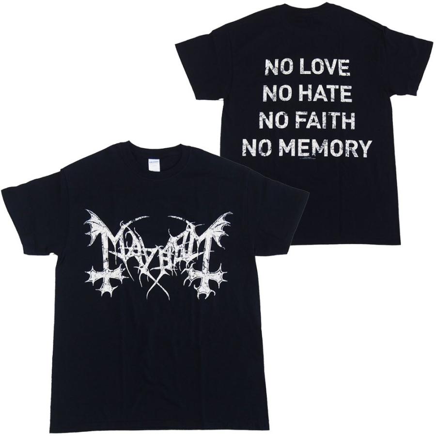 メイヘム・MAYHEM・NO LOVE NO HATE ・Tシャツ・ バンドTシャツ｜dragtrain