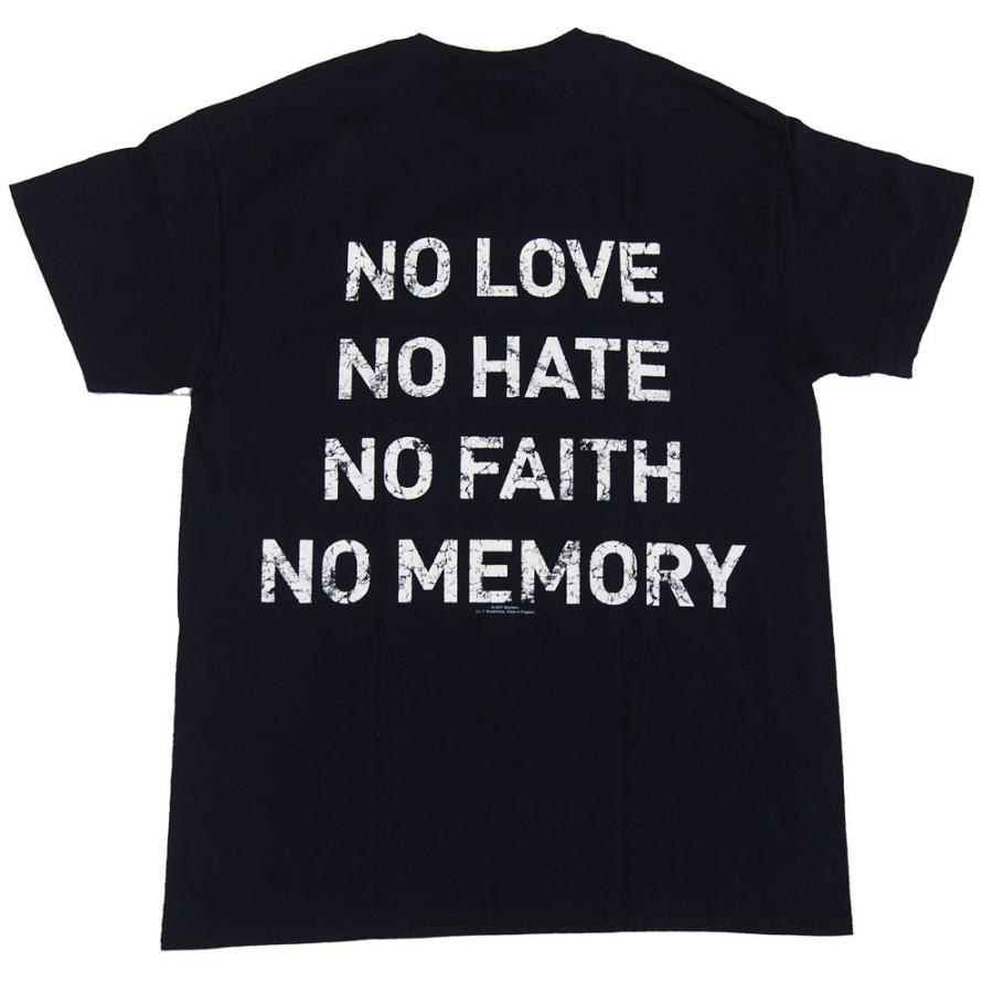 メイヘム・MAYHEM・NO LOVE NO HATE ・Tシャツ・ バンドTシャツ