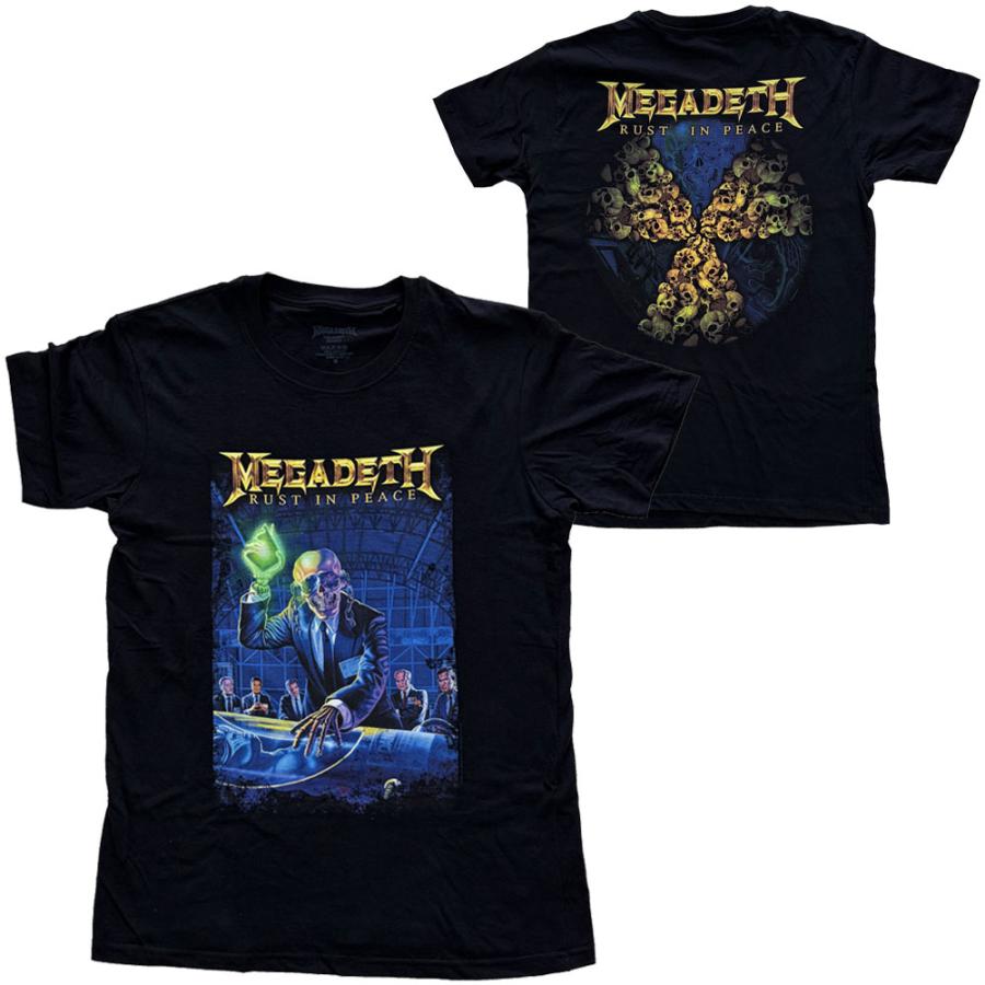 メガデス・MEGADETH・RUST IN PEACE 30TH NEW・UK版・Tシャツ・ バンドTシャツ | 
