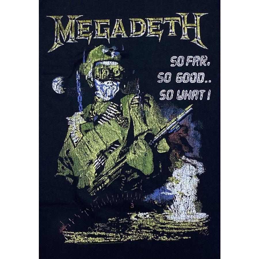 メガデス・MEGADETH・SO FAR SO GOOD.. SO WHAT!・UK版・Tシャツ・ バンドTシャツ |  | 01