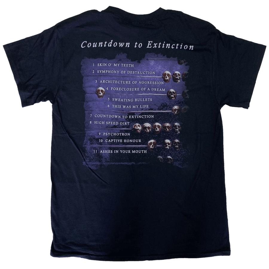 メガデス・MEGADETH・COUNTDOWN TO EXTINCTION・UK版・Tシャツ・ バンドTシャツ |  | 02