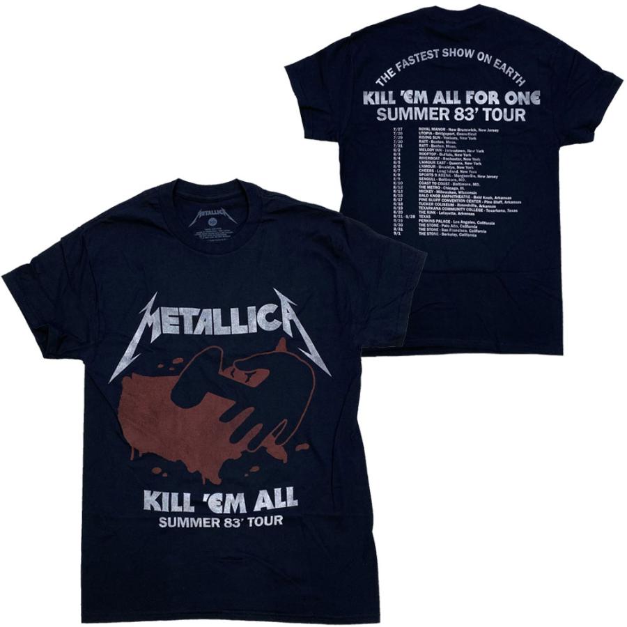 メタリカ・METALLICA・KILL THEM ALL TOUR 1983・U.S.A.版・Tシャツ・ロックTシャツ | 