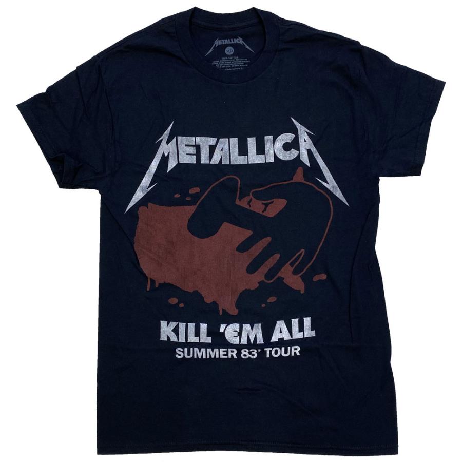 メタリカ・METALLICA・KILL THEM ALL TOUR 1983・U.S.A.版・Tシャツ・ロックTシャツ |  | 01