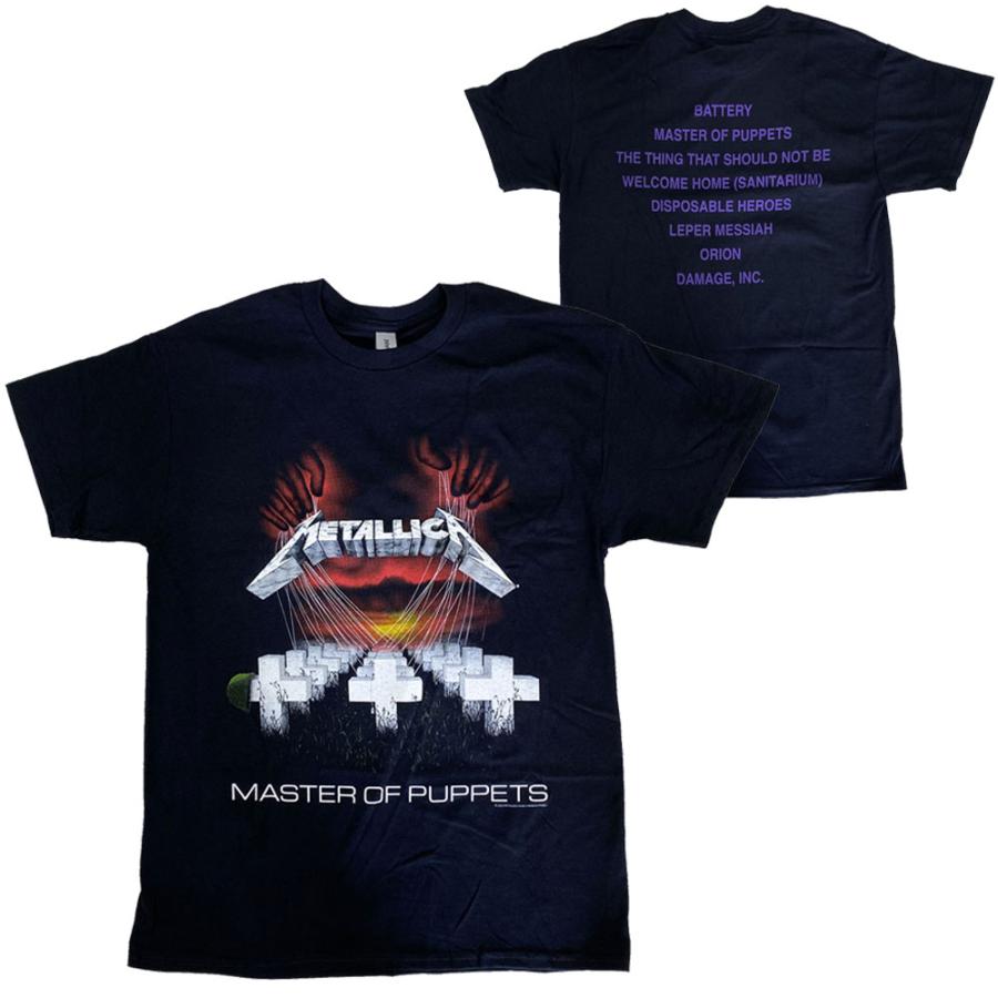 メタリカ・METALLICA・MASTER OF PUPPETS・UK版・Tシャツ・ロックT