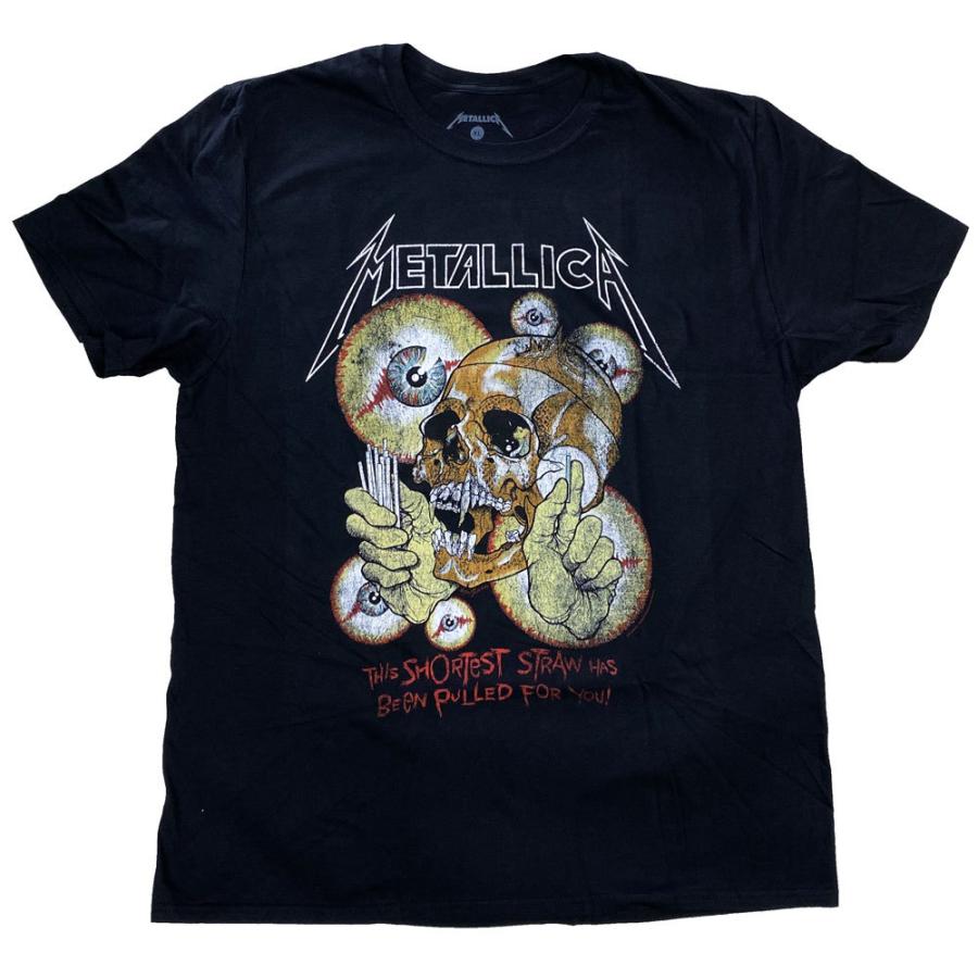 メタリカ・METALLICA・SHORTEST STRAW VINTAGE・U.S.A.版・Tシャツ