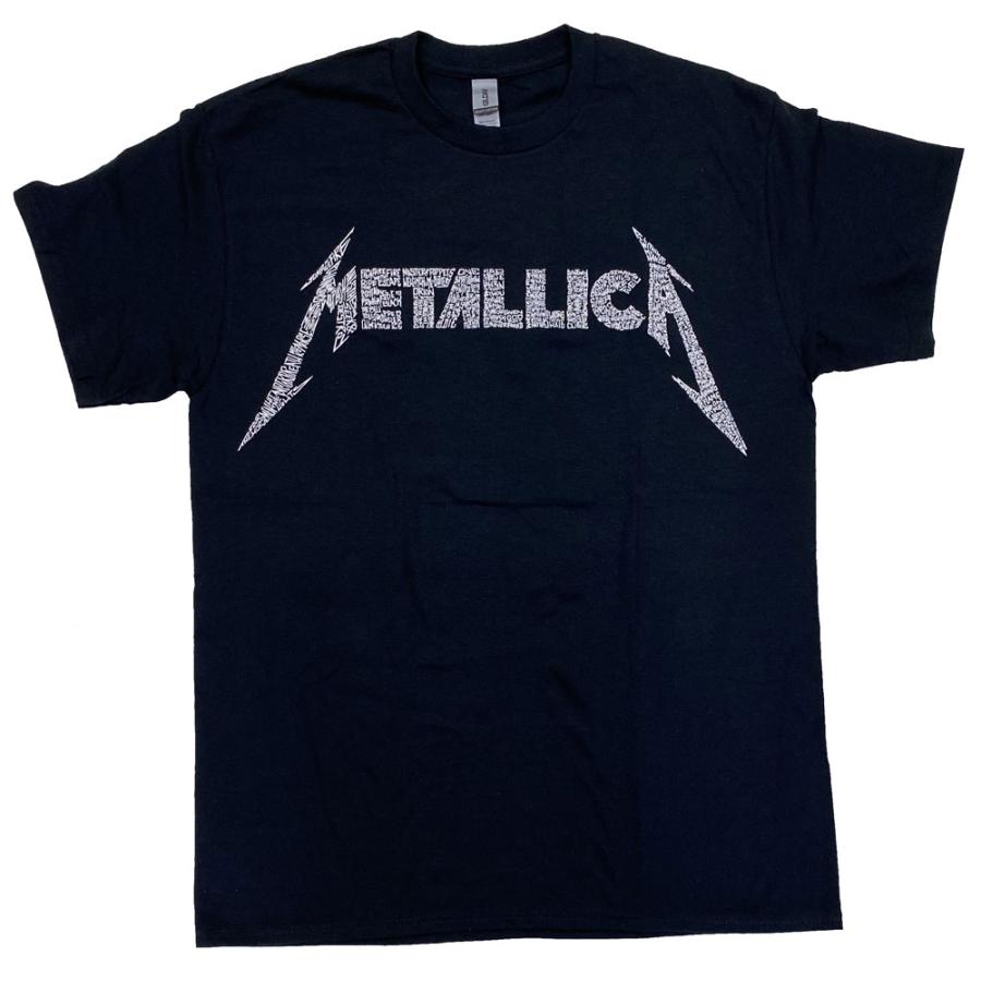メタリカ・METALLICA・SONGS LOGO 40TH ANNIVERSARY・Tシャツ・ロックT