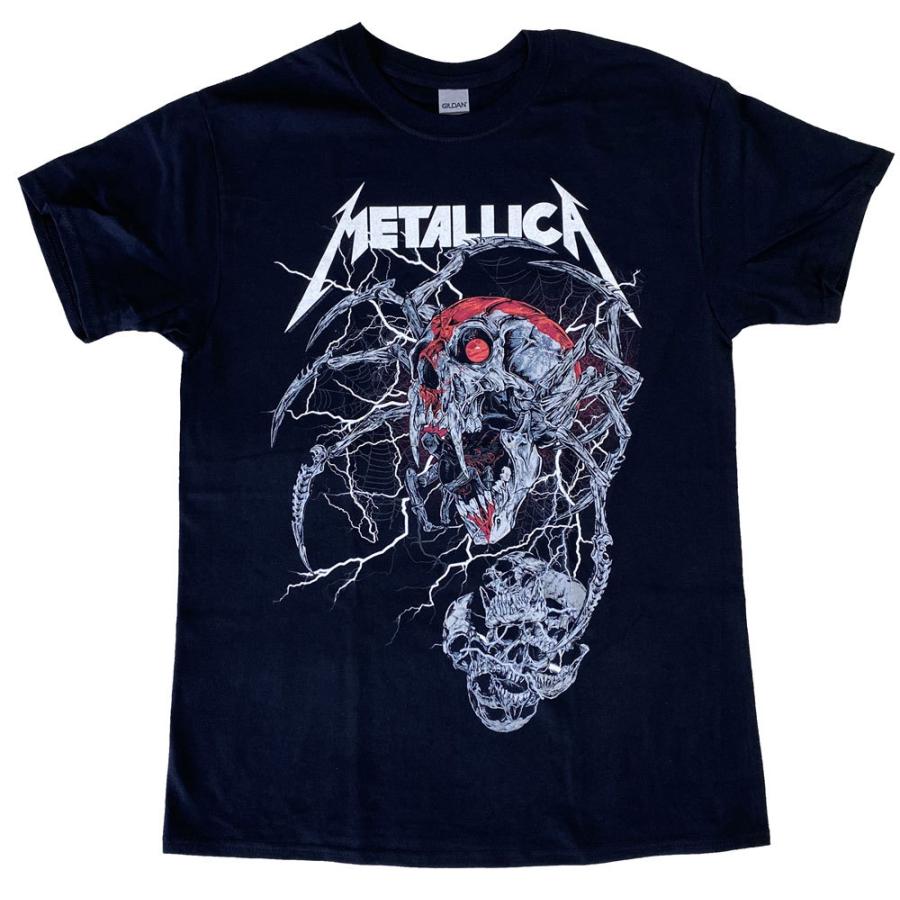 Metallica Spider Dead T-shirt zwart L 100% katoen Band merch, Bands, Schedels