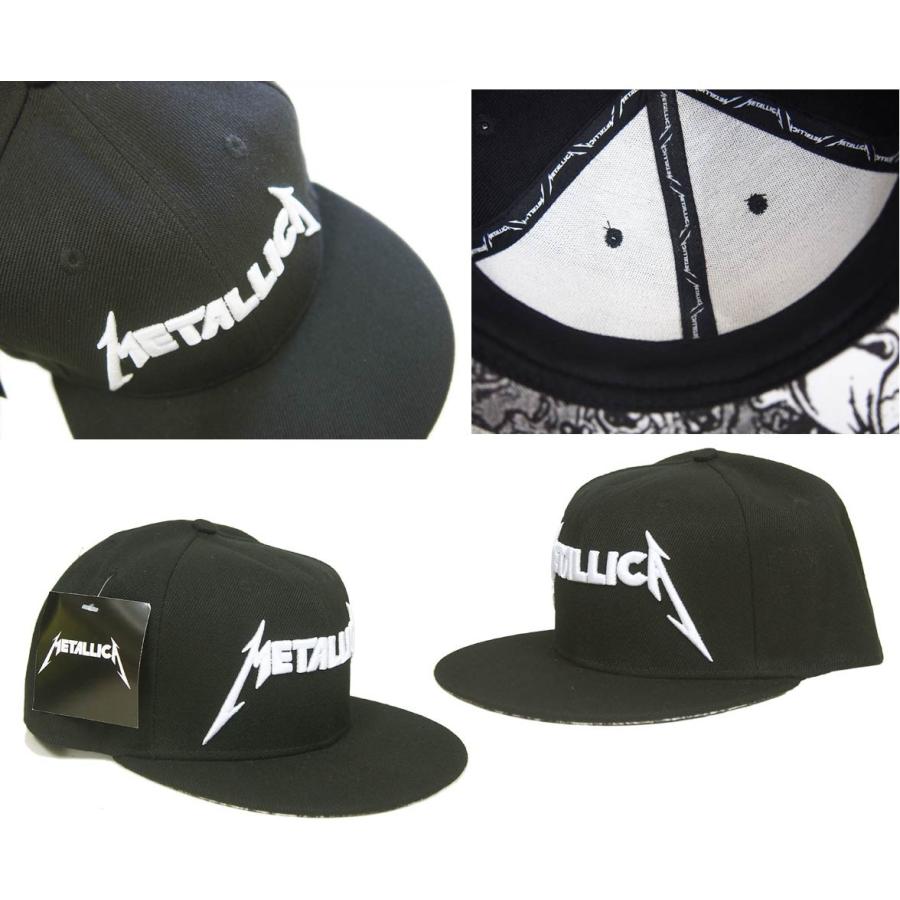 【超激レア】メタリカ　キャップ　帽子 METALLICA・メタリカ・DAMAGE INC.・SNAP BACK HAT