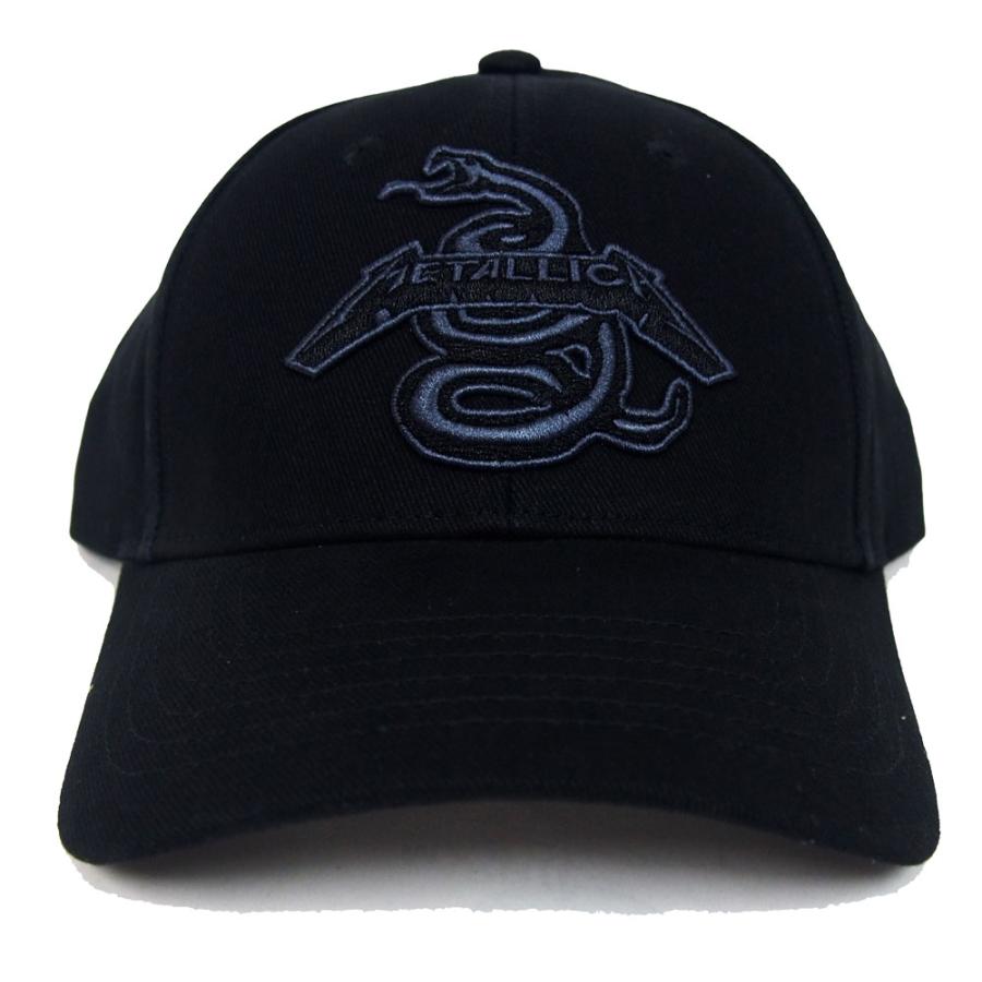 METALLICA・メタリカ・BLACK ALBUM SNAKE・SNAP BACK CAP 