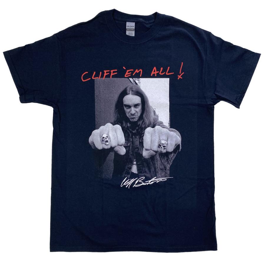 メタリカ・METALLICA・クリフバートン・CLIFF BURTON FISTS・Tシャツ