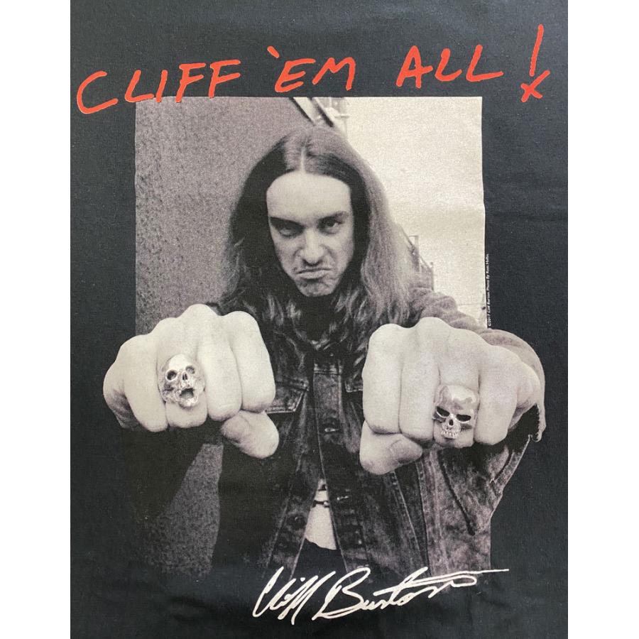 メタリカ・METALLICA・クリフバートン・CLIFF BURTON FISTS・Tシャツ