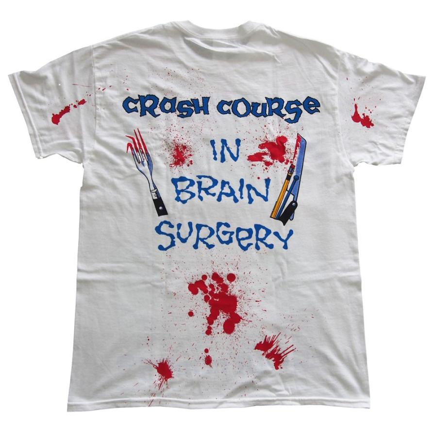 メタリカ・METALLICA・COURSE IN BRAIN SURGERY A/O WHITE Tシャツ 