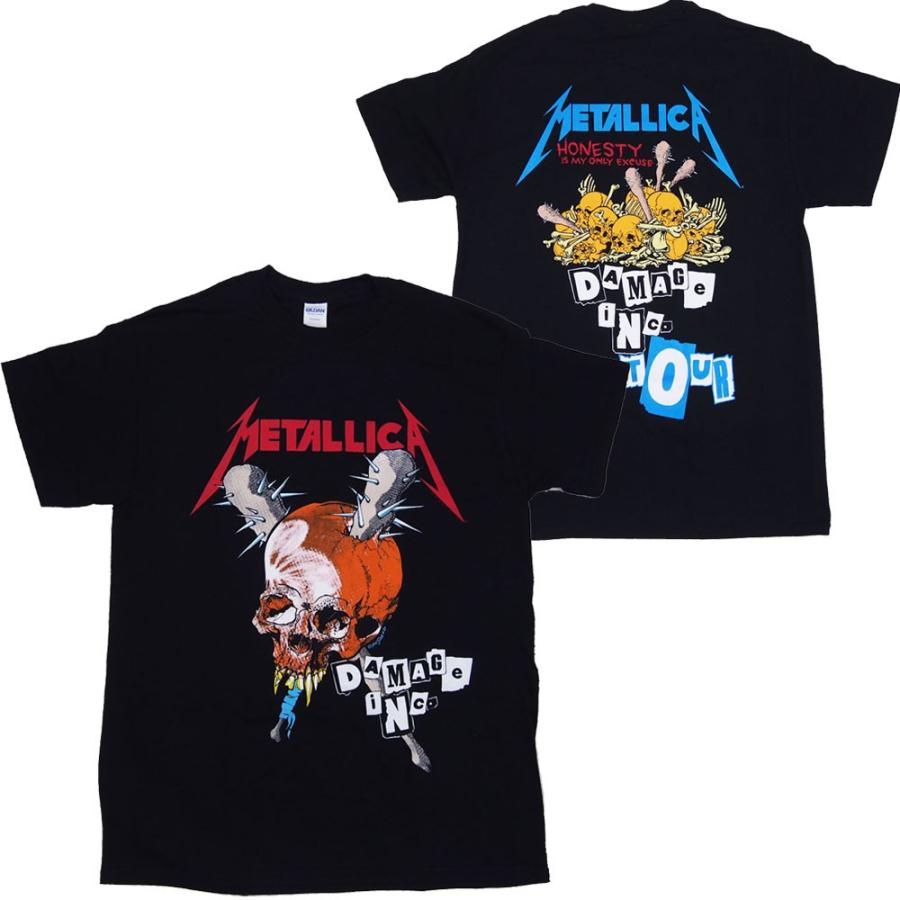 メタリカ・METALLICA・DAMAGE INC UK版 Tシャツ・メタルTシャツ
