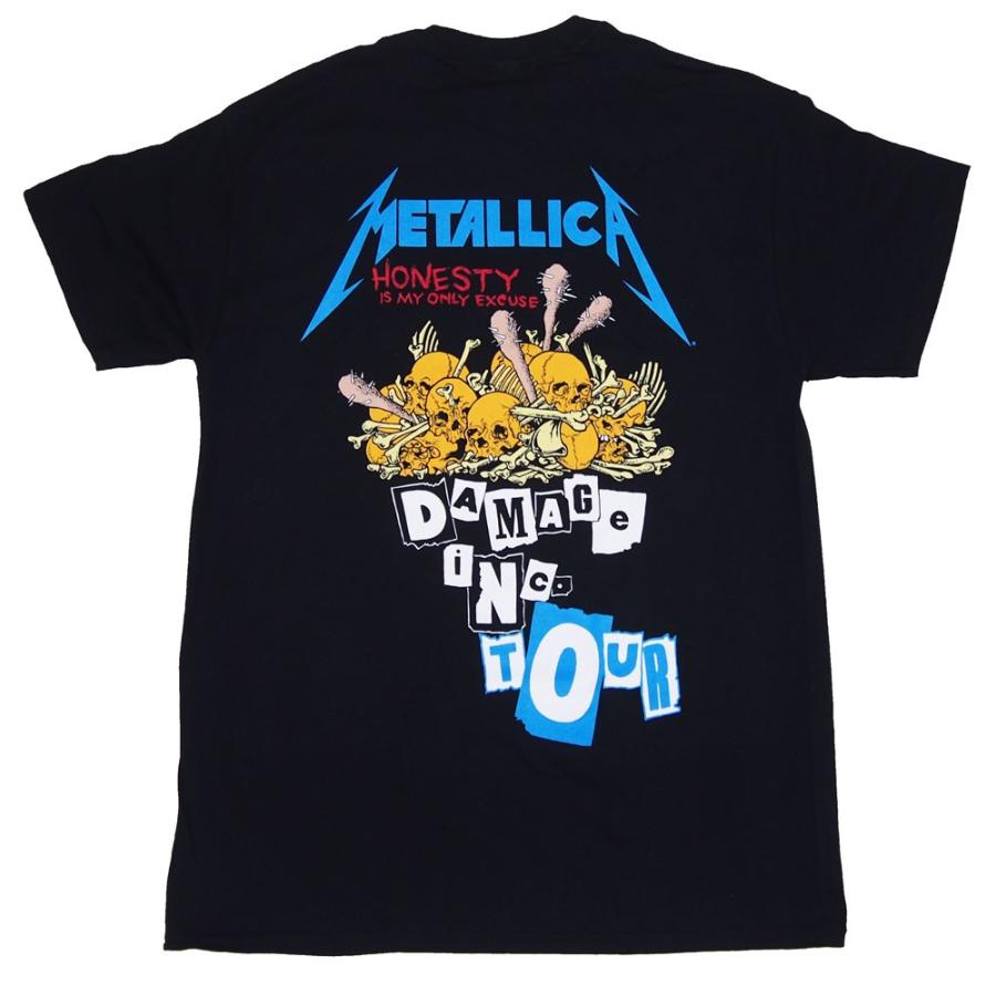 メタリカ・METALLICA・DAMAGE INC UK版 Tシャツ・メタルTシャツ