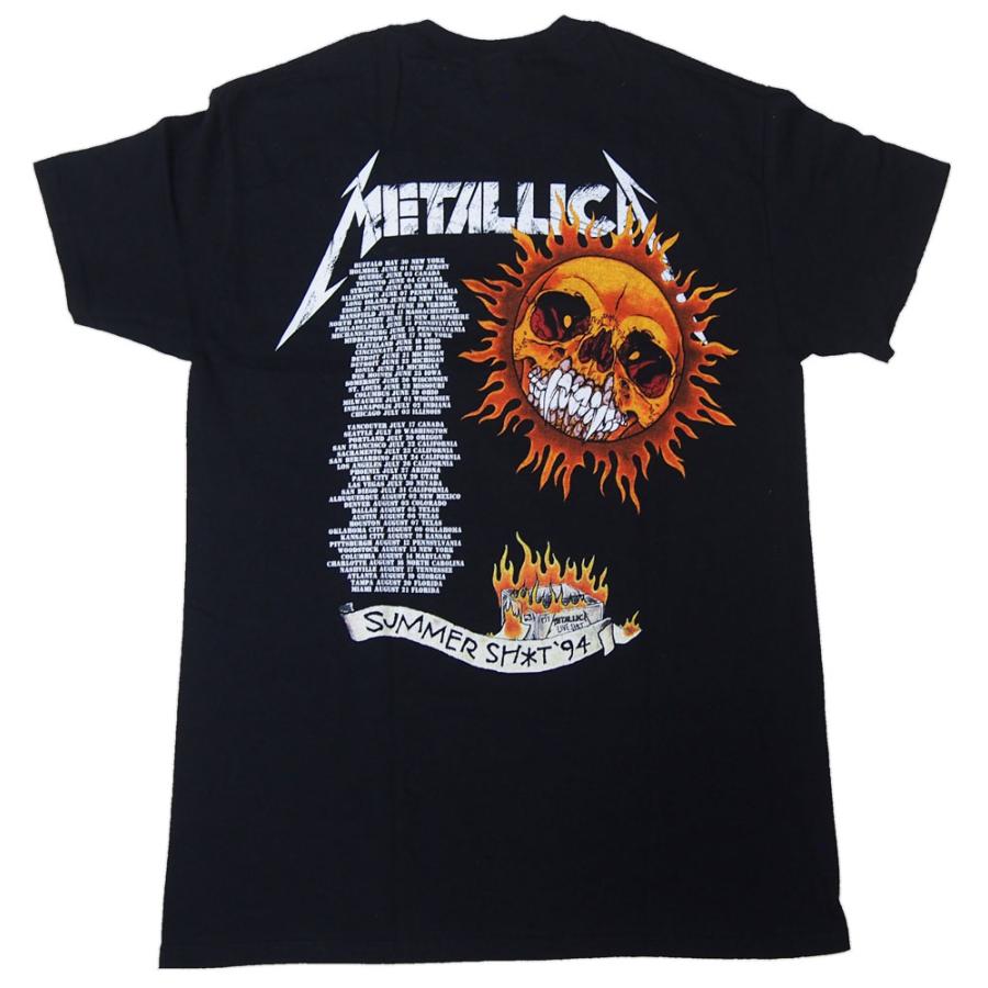 メタリカ・METALLICA・FLAMING SKULL TOUR 94・Tシャツ・メタルTシャツ 