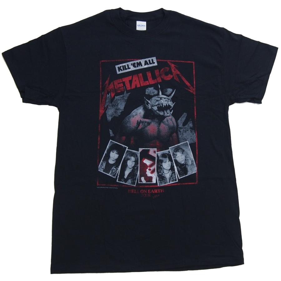 メタリカ・METALLICA・HELL ON EARTH TOUR 1984 バンドTシャツ