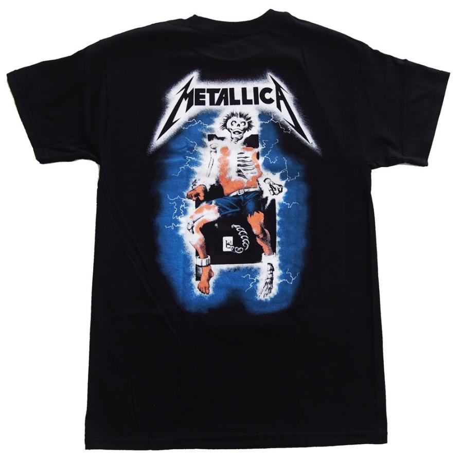 メタリカ METALLICA KILL EM' ALL バックプリント ELECTRIC CHAIR T