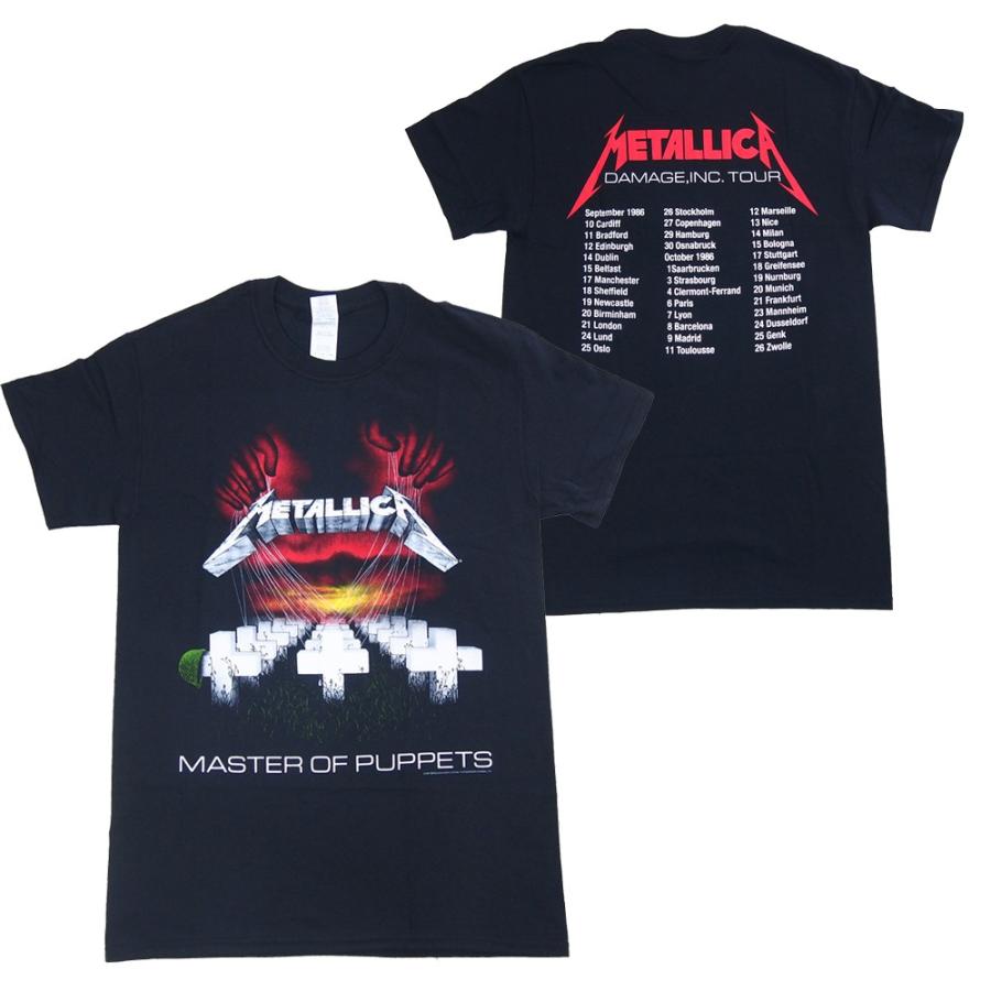 METALLICA・メタリカ・MASTER OF PUPPETS EUROPEAN TOUR 1986・Tシャツ