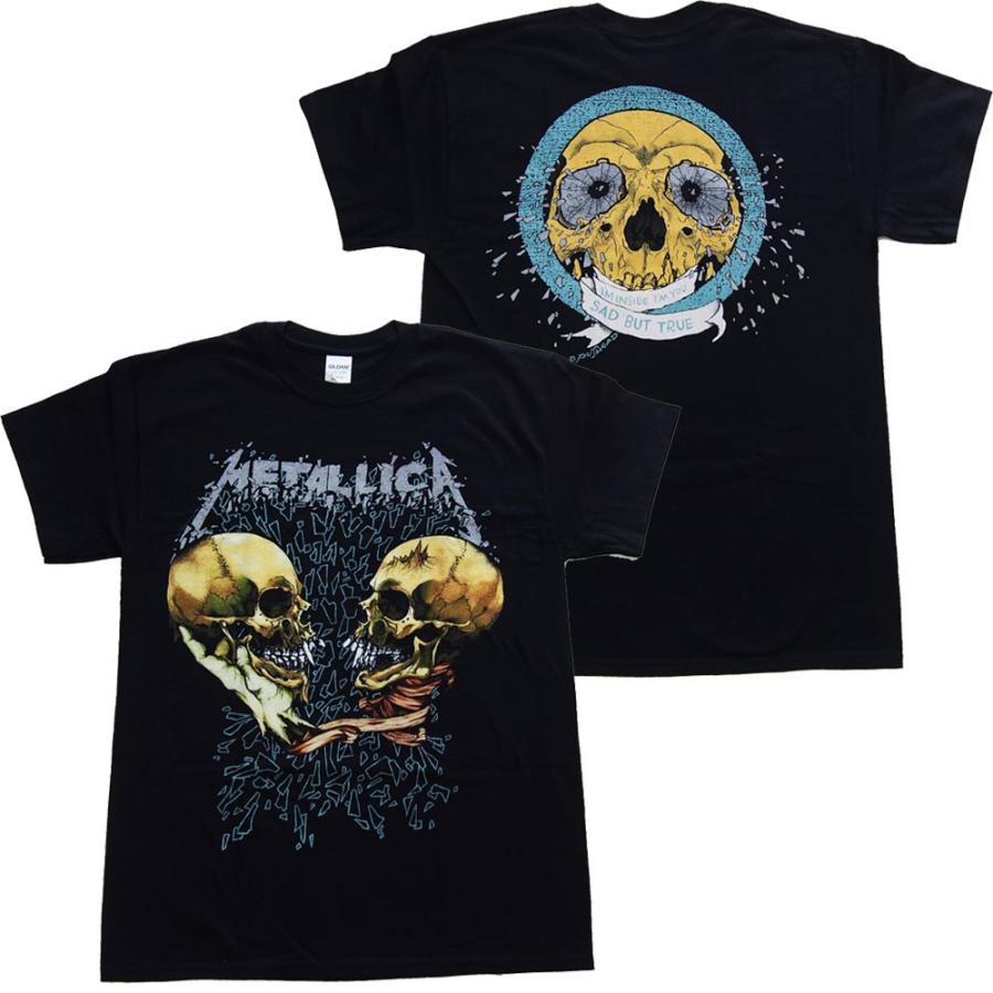 LLICA メタリカ SAD BUT TRUE バンドT L ブラック メタリカ・METALLICA・SAD BUT TRUE Tシャツ・バンドTシャツ