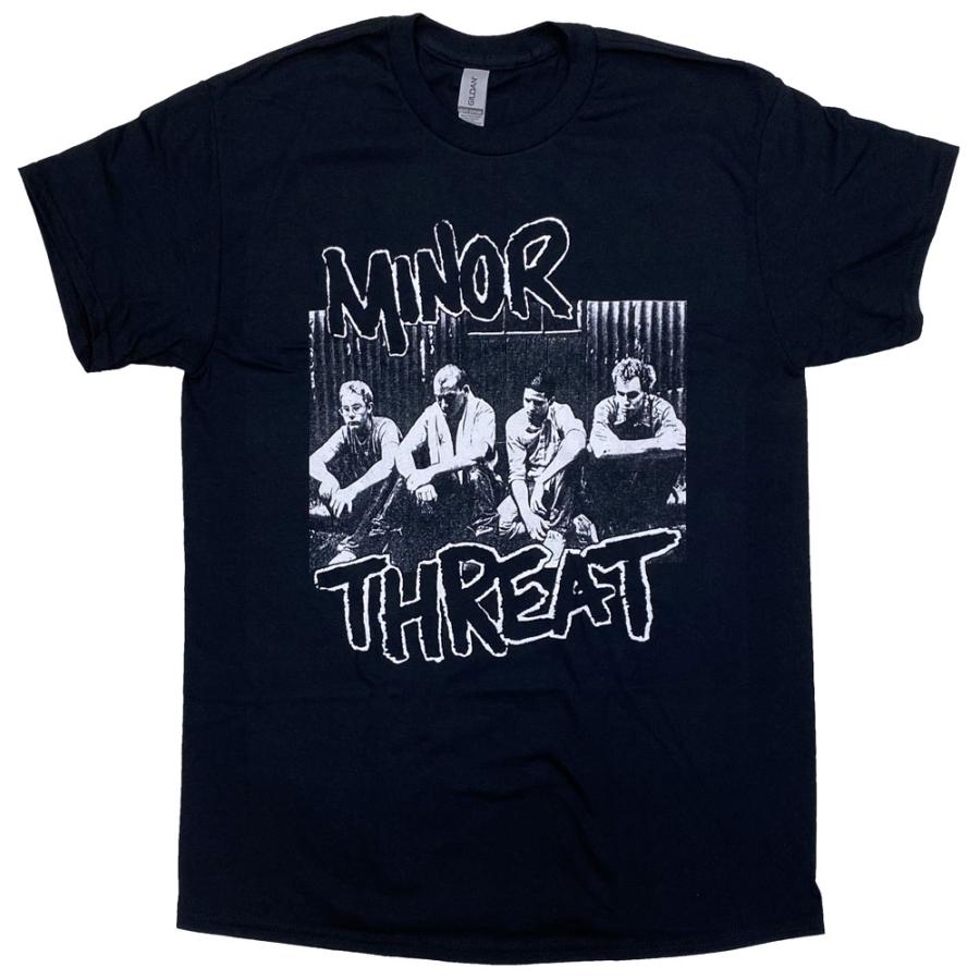 マイナースレット MinorThreat Tシャツ Lサイズ マイナースレート・MINOR THREAT・XEROX・Tシャツ・ロックTシャツ