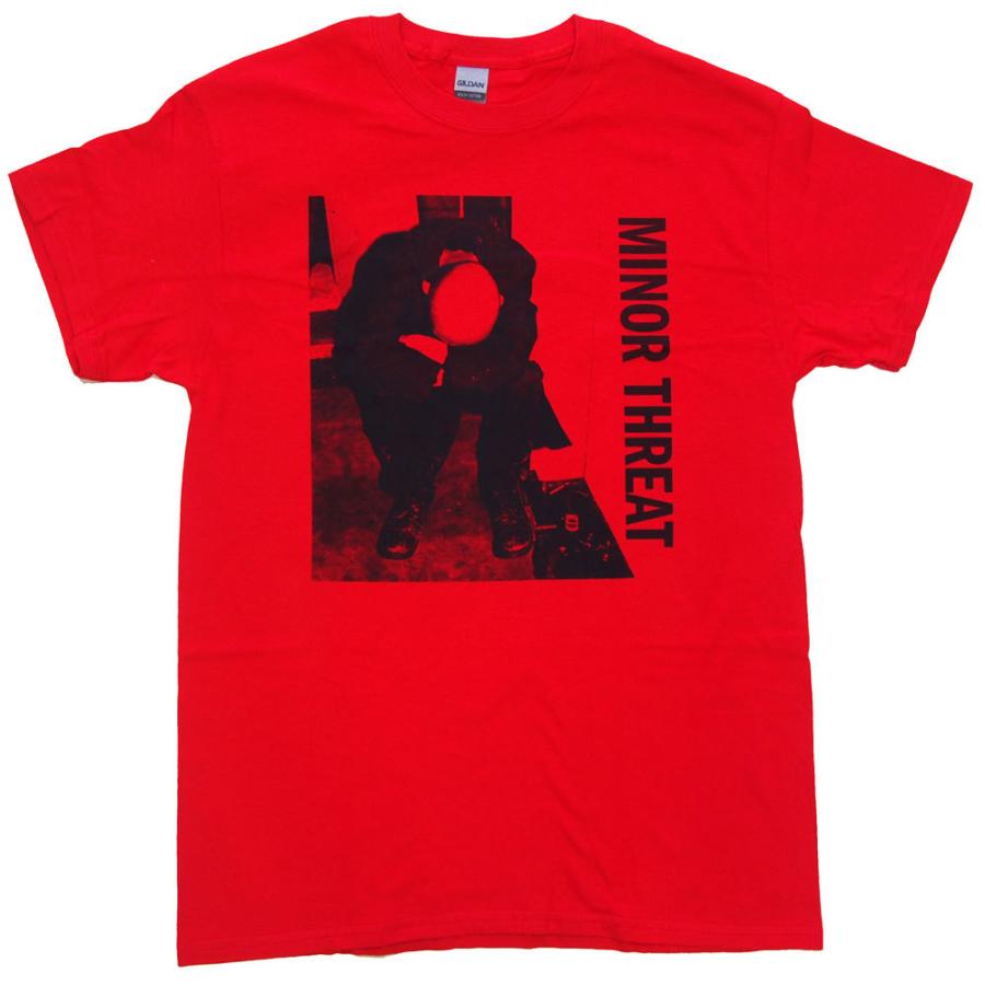 マイナースレート・MINOR THREAT・LP RED・Tシャツ・ロックT