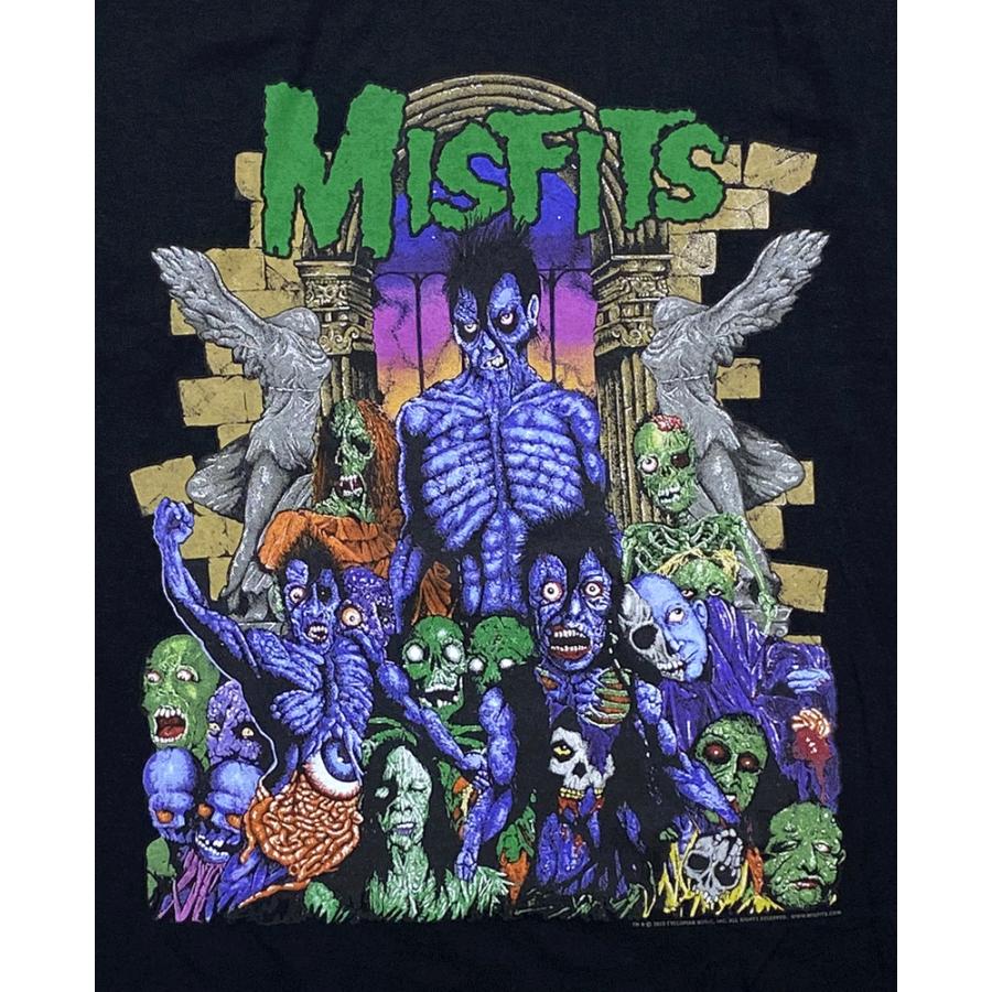 ミスフィッツ・MISFITS・EARTH AD COLOR・USA版・Tシャツ・ロックT