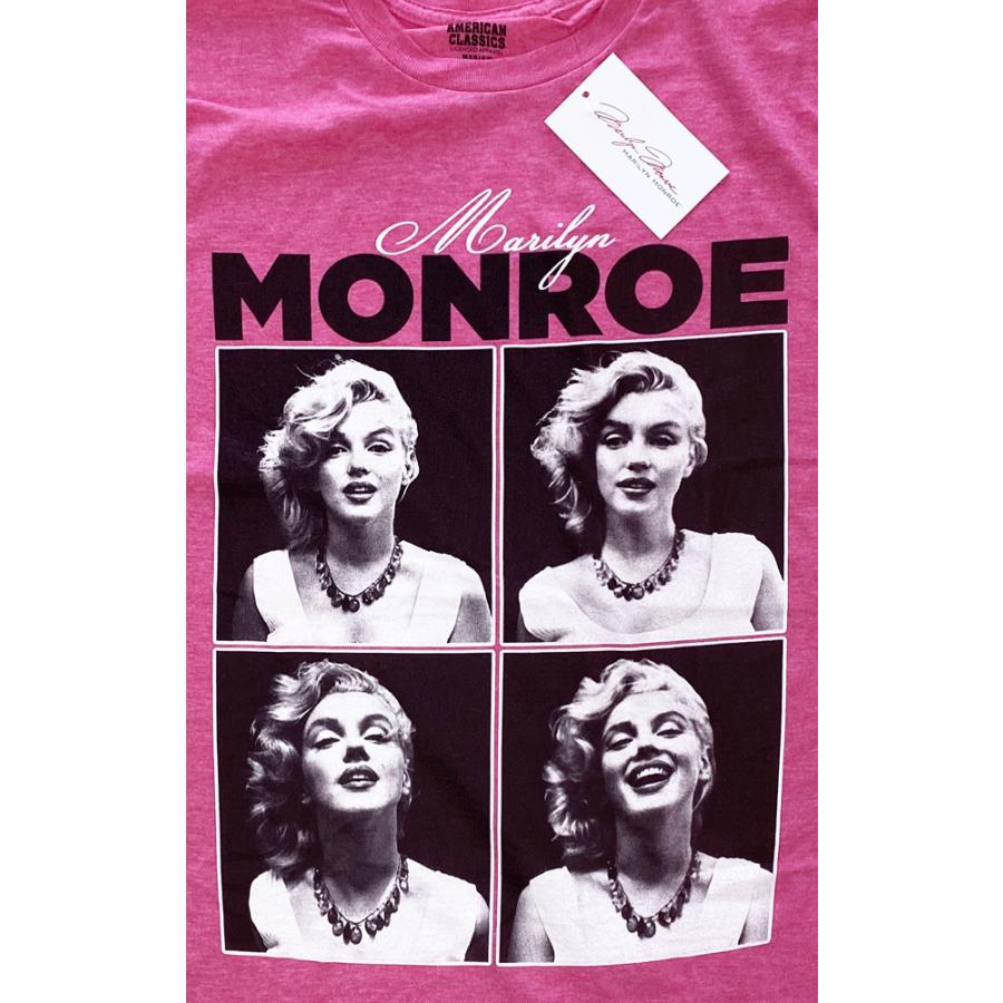 MARILYN MONROE・マリリン・モンロー・4 PHOTO・Tシャツ・映画T