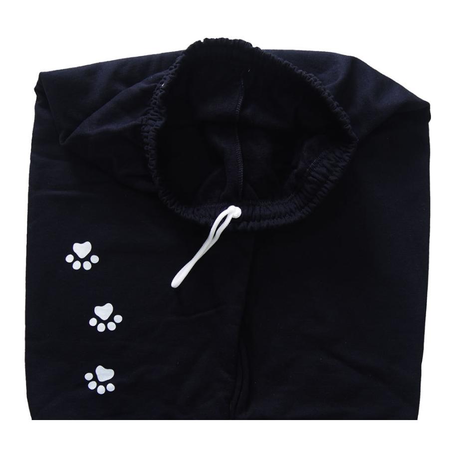 猫と足跡　肉球　柄　黒　浴衣 楽天市場】【楽天スーパーSALE 半額 50％OFF】猫柄 ニットトート