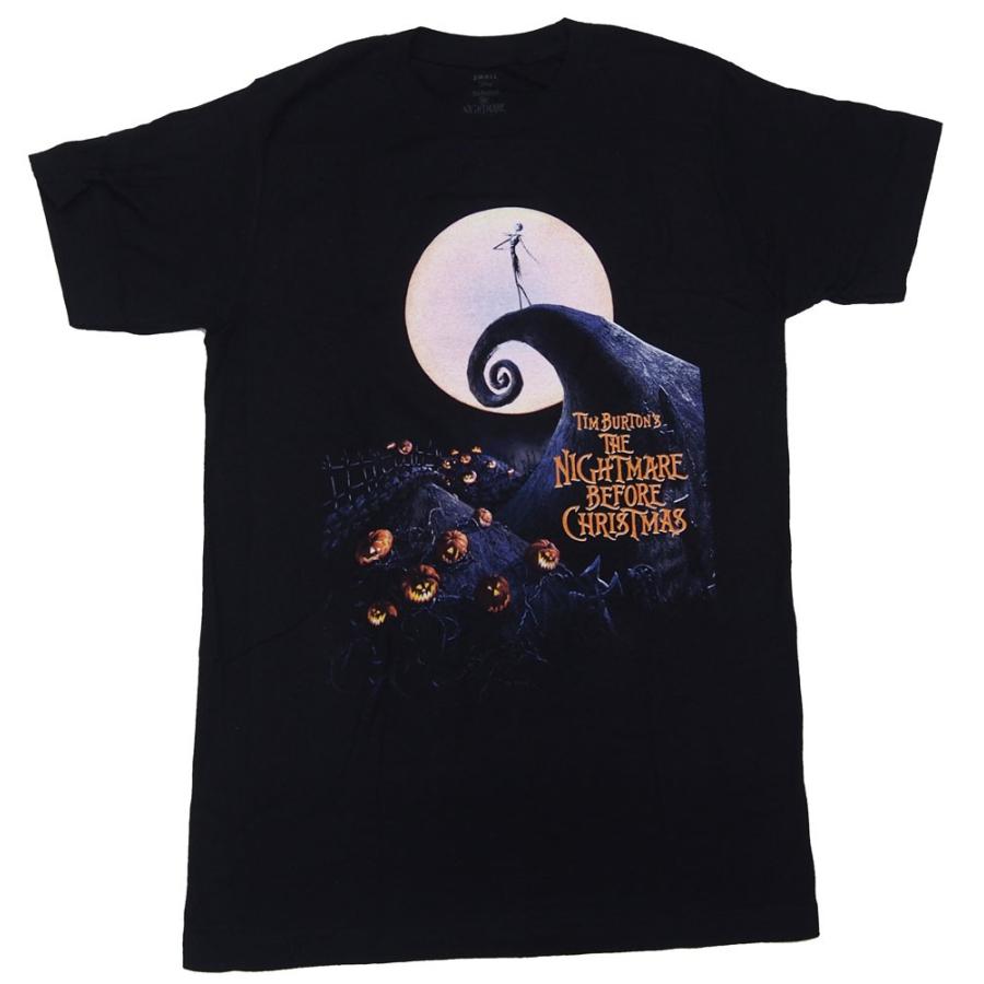 Nightmare Before Christmas ナイトメア ビフォア クリスマス Poster 映画tシャツ オフィシャルtシャツ Nightmarebc Poster Dragtrain 通販 Yahoo ショッピング