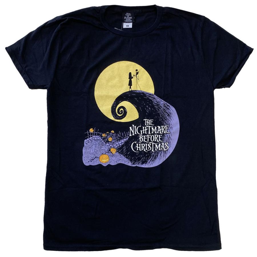 NIGHTMARE BEFORE CHRISTMAS・ナイトメア ビフォア クリスマス・SILHOUETTE・UK版・Tシャツ・ 映画Tシャツ