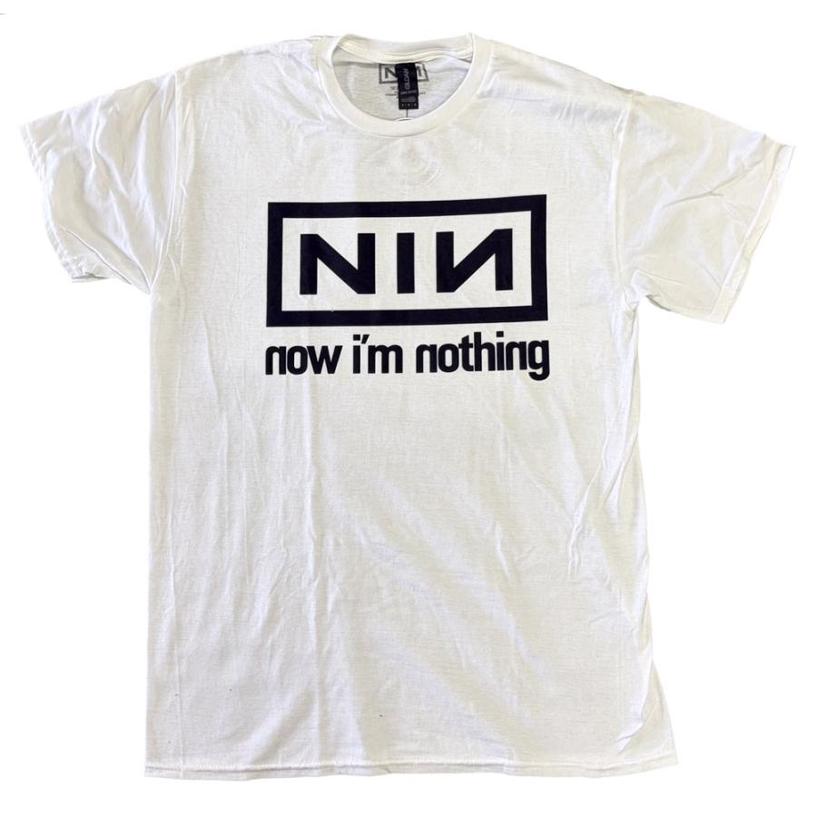 ナイン インチ ネイルズ・NINE INCH NAILS・NOW I'M NOTING・WHITE・Tシャツ・ロックTシャツ | 