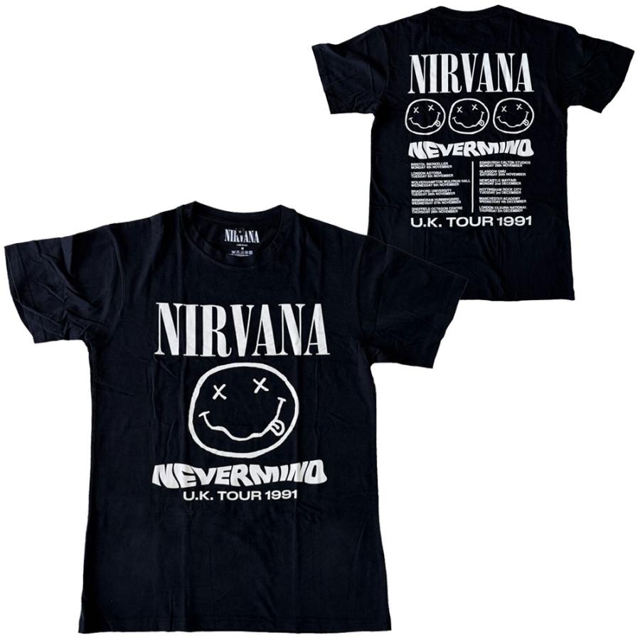 ニルヴァーナ・NIRVANA・TOUR 1991・UK版・Tシャツ・ロックTシャツ | 