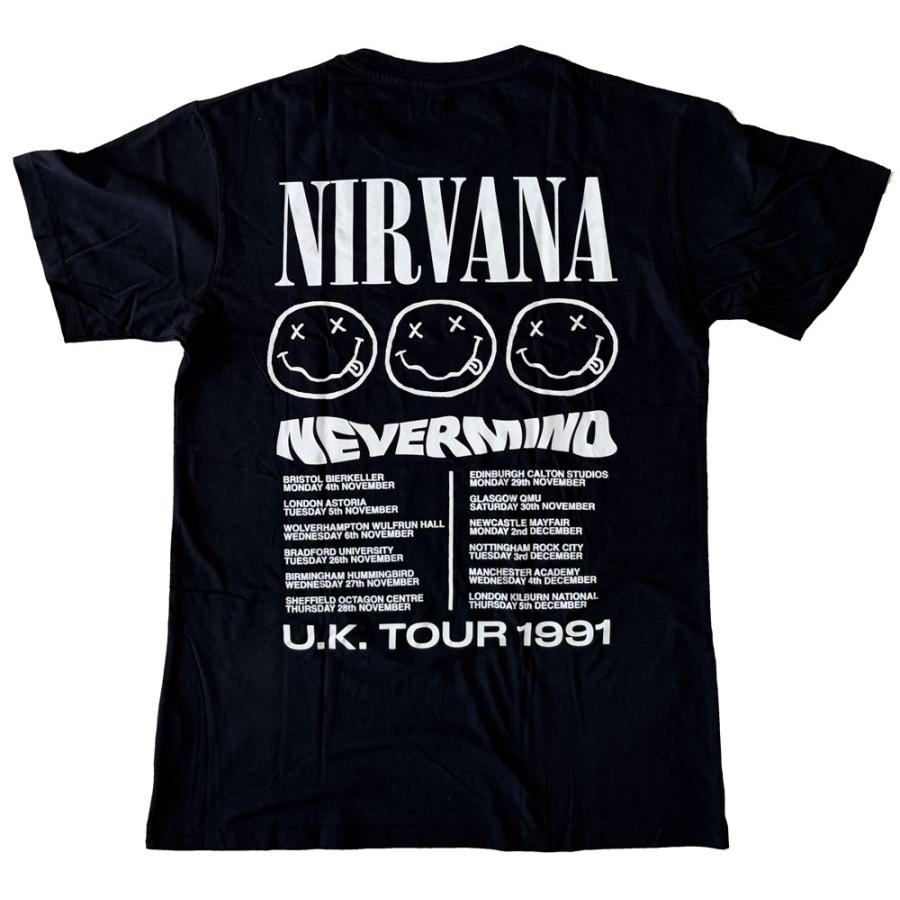 ニルヴァーナ・NIRVANA・TOUR 1991・UK版・Tシャツ・ロックTシャツ |  | 02