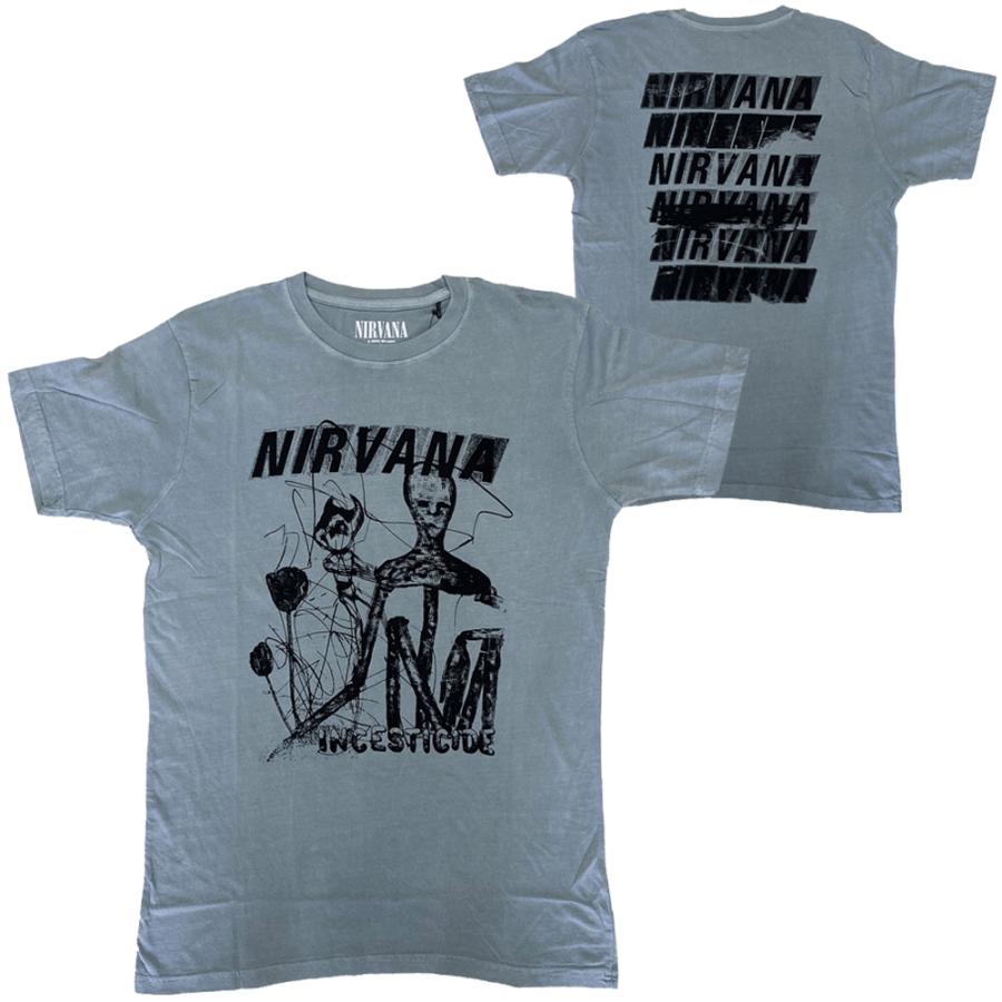 ニルヴァーナ・NIRVANA・INCESTICIDE STACKED・UK版・Tシャツ・ロックTシャツ | 