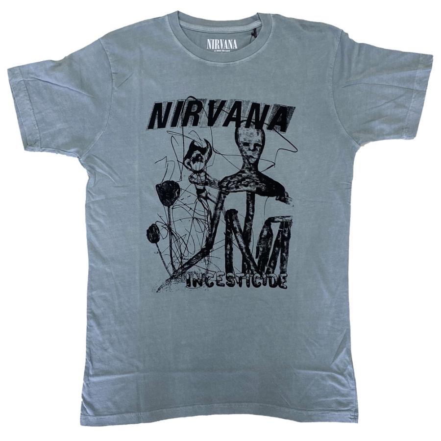 ニルヴァーナ・NIRVANA・INCESTICIDE STACKED・UK版・Tシャツ・ロックTシャツ |  | 01