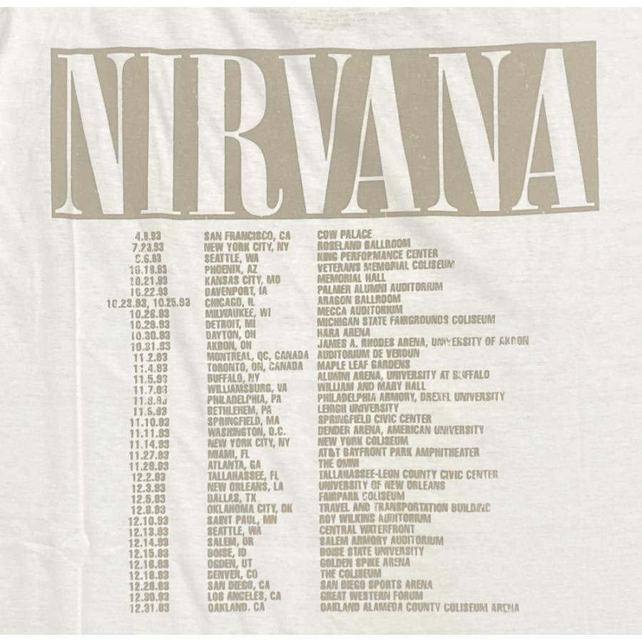 ニルヴァーナ・NIRVANA・IN UTERO TOUR・UK版・Tシャツ・ロックTシャツ |  | 03