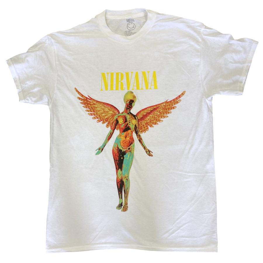 ニルヴァーナ・NIRVANA・IN UTERO バンドTシャツ・Tシャツ