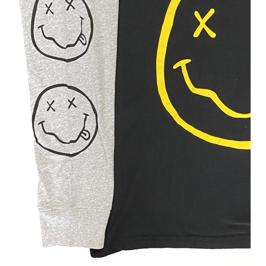 ニルヴァーナ・NIRVANA・HAPPY FACE LAYERED LONG SLEEVE・長袖・ロングスリーブ・Tシャツ・ロックTシャツ |  | 02